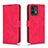 Leather Case Stands Flip Cover Holder L01Z for Motorola Moto X40 5G Hot Pink