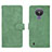 Leather Case Stands Flip Cover Holder L01Z for Nokia 1.4 Green