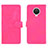 Leather Case Stands Flip Cover Holder L01Z for Nokia 6.3 Hot Pink