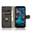 Leather Case Stands Flip Cover Holder L01Z for Nokia C01 Plus