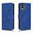 Leather Case Stands Flip Cover Holder L01Z for Nokia C210 Blue