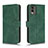 Leather Case Stands Flip Cover Holder L01Z for Nokia C210 Green