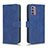 Leather Case Stands Flip Cover Holder L01Z for Nokia G42 5G Blue