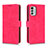 Leather Case Stands Flip Cover Holder L01Z for Nokia G60 5G Hot Pink