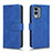 Leather Case Stands Flip Cover Holder L01Z for Nokia X30 5G Blue