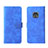 Leather Case Stands Flip Cover Holder L01Z for Nokia XR20 Blue