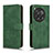 Leather Case Stands Flip Cover Holder L01Z for OnePlus 12 5G Green