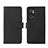 Leather Case Stands Flip Cover Holder L01Z for OnePlus 9RT 5G Black