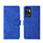 Leather Case Stands Flip Cover Holder L01Z for OnePlus 9RT 5G Blue