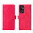 Leather Case Stands Flip Cover Holder L01Z for OnePlus 9RT 5G Hot Pink