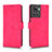 Leather Case Stands Flip Cover Holder L01Z for OnePlus Ace 5G Hot Pink