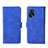 Leather Case Stands Flip Cover Holder L01Z for Oppo A16s Blue