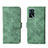 Leather Case Stands Flip Cover Holder L01Z for Oppo A16s Green
