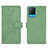 Leather Case Stands Flip Cover Holder L01Z for Oppo A54 4G Green