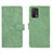 Leather Case Stands Flip Cover Holder L01Z for Oppo A74 4G Green