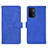 Leather Case Stands Flip Cover Holder L01Z for Oppo A74 5G Blue