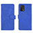 Leather Case Stands Flip Cover Holder L01Z for Oppo F19 Blue