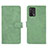 Leather Case Stands Flip Cover Holder L01Z for Oppo F19 Green