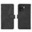 Leather Case Stands Flip Cover Holder L01Z for Oppo F19 Pro Black