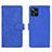 Leather Case Stands Flip Cover Holder L01Z for Oppo Find X3 5G Blue