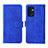 Leather Case Stands Flip Cover Holder L01Z for Oppo Find X5 Lite 5G Blue