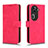 Leather Case Stands Flip Cover Holder L01Z for Oppo Reno11 Pro 5G Hot Pink