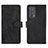 Leather Case Stands Flip Cover Holder L01Z for Oppo Reno6 Pro 5G Black