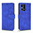 Leather Case Stands Flip Cover Holder L01Z for Oppo Reno8 4G Blue