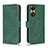 Leather Case Stands Flip Cover Holder L01Z for Oppo Reno8 T 4G Green