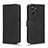 Leather Case Stands Flip Cover Holder L01Z for Realme 10 Pro 5G Black