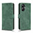 Leather Case Stands Flip Cover Holder L01Z for Realme 10 Pro+ Plus 5G Green