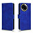Leather Case Stands Flip Cover Holder L01Z for Realme 11 5G Blue