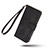 Leather Case Stands Flip Cover Holder L01Z for Realme 8s 5G Black