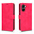 Leather Case Stands Flip Cover Holder L01Z for Realme C33 (2023) Hot Pink