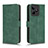 Leather Case Stands Flip Cover Holder L01Z for Realme C53 India Green