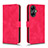 Leather Case Stands Flip Cover Holder L01Z for Realme C55 Hot Pink