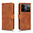 Leather Case Stands Flip Cover Holder L01Z for Realme GT Neo5 240W 5G Brown