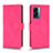 Leather Case Stands Flip Cover Holder L01Z for Realme Q5i 5G Hot Pink