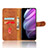 Leather Case Stands Flip Cover Holder L01Z for Realme Q5x 5G