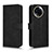 Leather Case Stands Flip Cover Holder L01Z for Realme V50s 5G Black