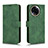 Leather Case Stands Flip Cover Holder L01Z for Realme V50s 5G Green