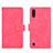 Leather Case Stands Flip Cover Holder L01Z for Samsung Galaxy A01 SM-A015 Hot Pink