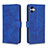 Leather Case Stands Flip Cover Holder L01Z for Samsung Galaxy A04 4G Blue