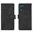 Leather Case Stands Flip Cover Holder L01Z for Samsung Galaxy A12 5G Black