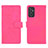 Leather Case Stands Flip Cover Holder L01Z for Samsung Galaxy A15 4G Hot Pink