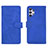 Leather Case Stands Flip Cover Holder L01Z for Samsung Galaxy A32 4G Blue