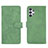 Leather Case Stands Flip Cover Holder L01Z for Samsung Galaxy A32 4G Green