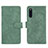 Leather Case Stands Flip Cover Holder L01Z for Samsung Galaxy A41 SC-41A Green