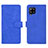 Leather Case Stands Flip Cover Holder L01Z for Samsung Galaxy A42 5G Blue