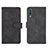 Leather Case Stands Flip Cover Holder L01Z for Samsung Galaxy A50S Black